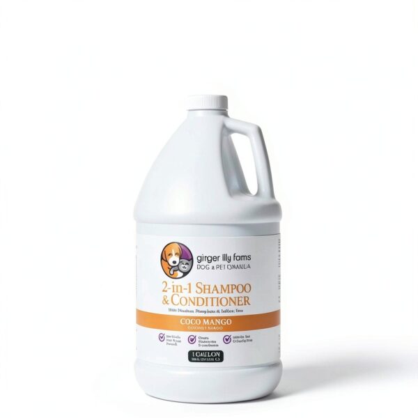 Dog Shampoo Conditioner TNG Worldwide 2in1 Gallon-3