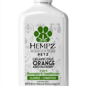Hempz Petz Creamy Citrus Orange & Red Raspberry 2-in-1-0