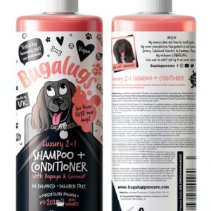 BUGALUGS Dog Shampoo Conditioner for All Breeds-0