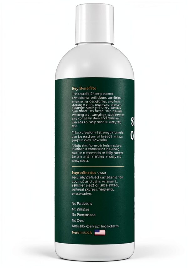 Doodle Shampoo & Conditioner Freshly Bailey - Gentle Cleanse-3