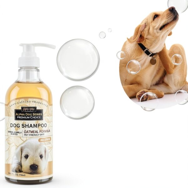 Oatmeal Dog Shampoo by AnyPet International Soothing Herbal Pack 6-2
