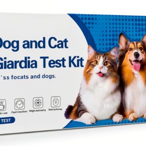 Giardia Test Kit for Cats & Dogs Tauphete – 10 Min Results, Accurate-0