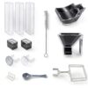 Shrimp Feeder Tube by Niuohoy Adjustable Height Anti Scattering Set-1