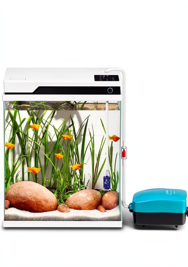 Pawfly Brine Shrimp Hatchery Kit, Shrimp Egg Incubator, Brine Shrimps Hatching Set, Artemia Hatchery with Air Pump, Live Brine Shrimps Net, Automatic Feeders & More-7