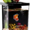 Betta Fish Tank 1.5 Gallon Kit with LED Light & Filter by ERAARK-0