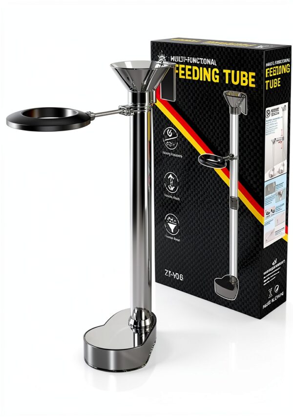 Shrimp Feeding Tube KINGYEENUO Aquarium Feeder with Adjustable Height-0