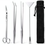 15in Aquascaping Tools 4-in-1 Stainless Steel Set by Yokgrass-0