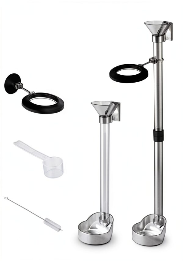Shrimp Feeding Tube KINGYEENUO Aquarium Feeder with Adjustable Height-6