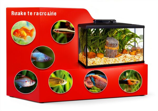 Marina 5 Gallon LED Aquarium Kit with Slim S20 Filter and LED Lighting-5