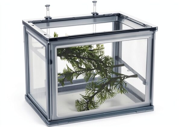 Penn-Plax NB2 Net Breeder Deluxe Aquarium Kit Blue Clear Safety Net-0