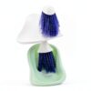 Tiny Cleanning Broom, Scooper Feeding Tool,Mini Dustpan and Brush, Stainless Steel Tweezer for Reptile and Other Small Animals Supplies House Bedding 3Pcs-2