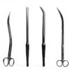 Aquascaping Tools 7-in-1 Kit KnR Harmony Steel Aquarium Set Black-1
