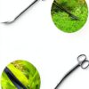 Aquascaping Tools 7-in-1 Kit KnR Harmony Steel Aquarium Set Black-4