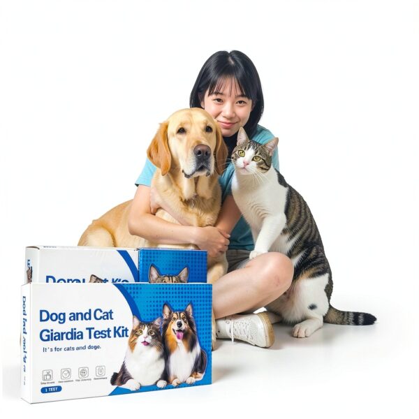 Giardia Test Kit for Cats & Dogs Tauphete – 10 Min Results, Accurate-3