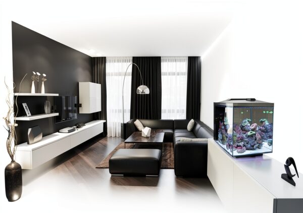 Fluval Evo XII Saltwater Aquarium Kit 13.5‑gal with LED Lighting-1