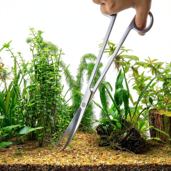 15in Aquascaping Tools 4-in-1 Stainless Steel Set by Yokgrass-5