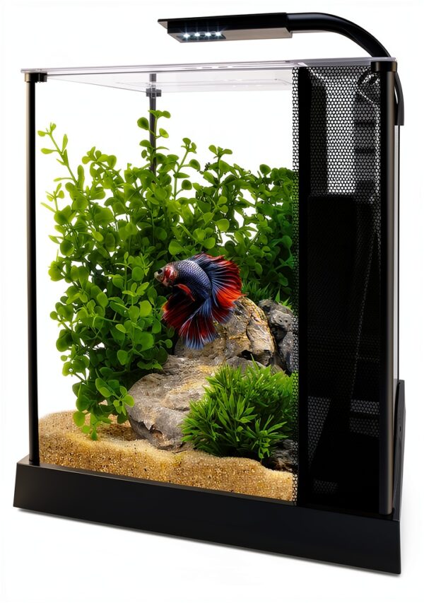 Fluval Betta Aquarium Kit 2.6 Gallon with LED and Advanced Filter-1