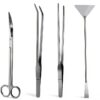 15in Aquascaping Tools 4-in-1 Stainless Steel Set by Yokgrass-1