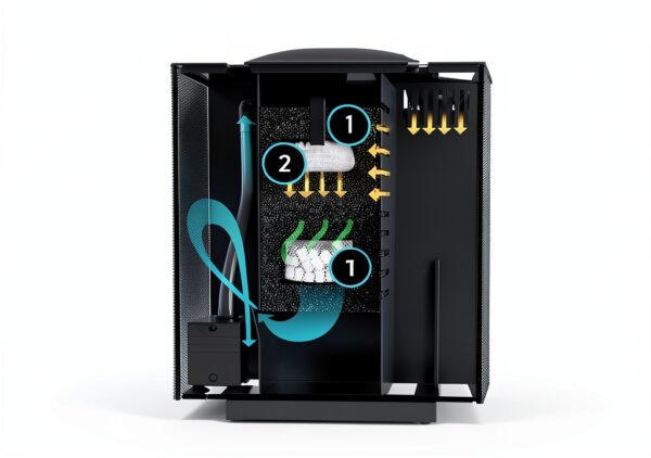 Fluval Evo XII Saltwater Aquarium Kit 13.5‑gal with LED Lighting-3