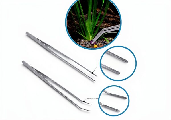 15in Aquascaping Tools 4-in-1 Stainless Steel Set by Yokgrass-2