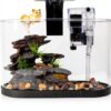2.2 Gallon Fish Tank Kit HSIFMATE with LED Light and Quiet Filter-7
