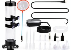 Brine Shrimp Hatchery Kit NestBasics with Silver Air Pump Incubator-0