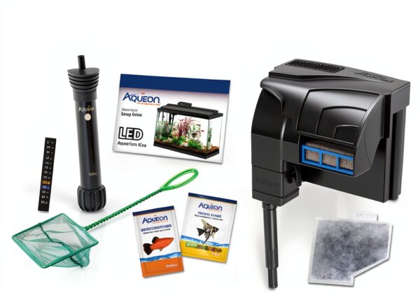 Aqueon Aquarium Fish Tank Starter Kit 10 Gallon with LED Lighting-2