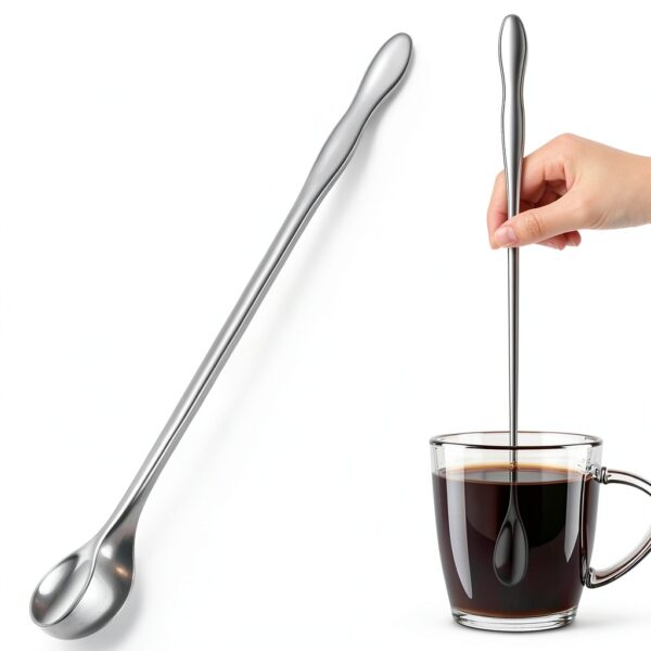 Reptile Feeding Tongs Quelong Stainless Steel Long Spoon 10in/10.6in-3
