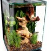 Marineland Portrait Glass LED Aquarium Kit Hidden Filtration Black-5