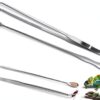 Reptile Feeding Tongs Quelong Stainless Steel Long Spoon 10in/10.6in-0