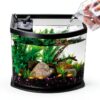 Aqueon LED MiniBow Small Aquarium Fish Tank Kit with SmartClean Technology, Black, 5 Gallon-4