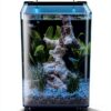 Marineland Portrait Glass LED Aquarium Kit Hidden Filtration Black-3