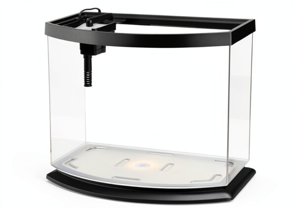 Aqueon LED MiniBow Small Aquarium Fish Tank Kit with SmartClean Technology, Black, 5 Gallon-6