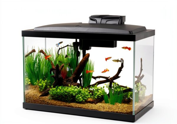 Aqueon Aquarium Fish Tank Starter Kit 10 Gallon with LED Lighting-4