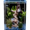 Marineland Portrait Glass LED Aquarium Kit Hidden Filtration Black-4