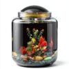 Hex BettaTank 1 Gallon LED Aquarium by Koller Products Durable Plastic-1